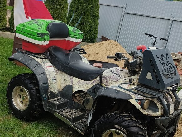 2013 Stels ATV-500, голубой, 350000 рублей - вид 2