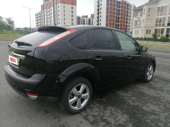 2009 Ford Focus II Рестайлинг, чёрный - вид 6