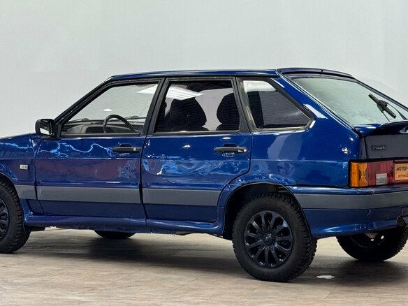 2003 Lada (ВАЗ) 2114, синий - вид 2