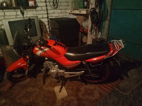 2007 Yamaha YBR125, красный, 120000 рублей, вид 4