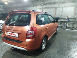 2014 Lada (ВАЗ) Kalina II, оранжевый, 380000 рублей, вид 4