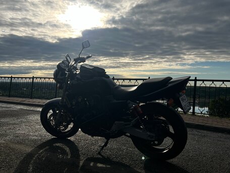 2001 Honda CB 400 Super Four, чёрный, 380000 рублей, вид 3