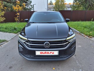 2021 Volkswagen Polo VI, чёрный, 1650000 рублей, вид 1