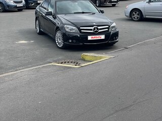 2007 Mercedes-Benz C-Класс 180 Kompressor III (W204), чёрный, 915000 рублей, вид 4