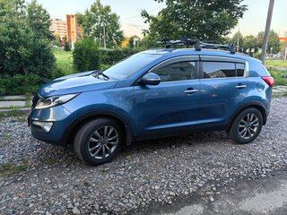 2014 Kia Sportage III Рестайлинг, синий, 1350000 рублей, вид 4