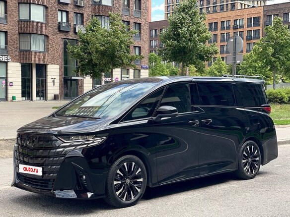 2024 Toyota Alphard IV, чёрный - вид 1