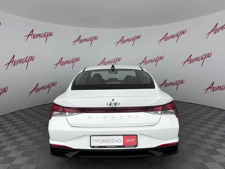 2021 Hyundai Elantra VII (CN7), белый, 1635000 рублей, вид 4