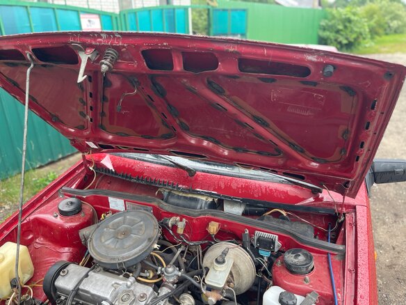 1994 Lada (ВАЗ) 21096, красный, 195000 рублей - вид 5