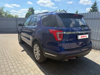 2019 Ford Explorer V Рестайлинг 2, синий, 3000000 рублей, вид 5