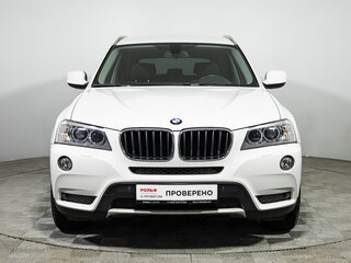 2013 BMW X3 20i xDrive II (F25), белый, 1649700 рублей, вид 2