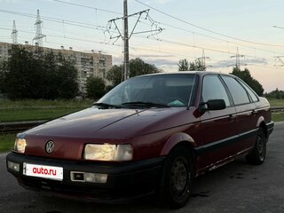 1992 Volkswagen Passat B3, красный, 150000 рублей, вид 1