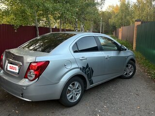 2012 Chevrolet Aveo II, серебристый, 500000 рублей, вид 3
