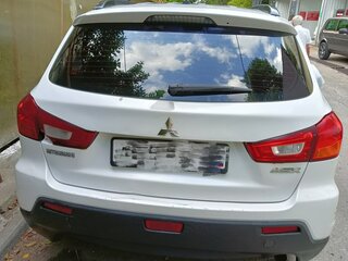 2013 Mitsubishi ASX I Рестайлинг, белый, 800000 рублей, вид 5