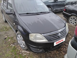 2010 Renault Logan I Рестайлинг, чёрный, 210000 рублей, вид 1
