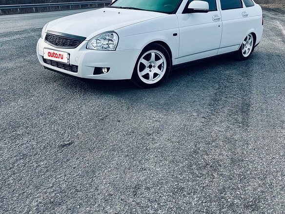 2012 Lada (ВАЗ) Priora I, белый, 495000 рублей