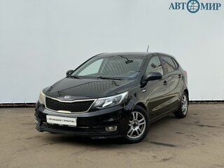 2017 Kia Rio III Рестайлинг, чёрный, 1100000 рублей, вид 1