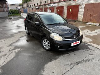 2012 Nissan Tiida I Рестайлинг, чёрный, 280000 рублей, вид 1