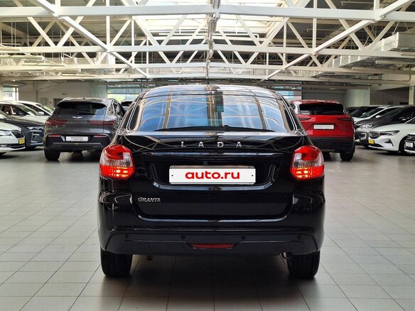 2024 Lada (ВАЗ) Granta I Рестайлинг, чёрный, 835000 рублей - вид 5