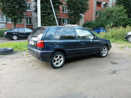 1992 Volkswagen Golf III, синий, 255000 рублей, вид 2
