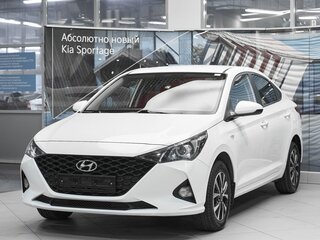 2020 Hyundai Solaris II Рестайлинг, белый, 1299000 рублей, вид 1