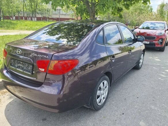 2008 Hyundai Elantra IV (HD), пурпурный - вид 7