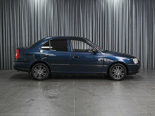 2009 Hyundai Accent ТагАЗ II, синий, 685000 рублей, вид 5
