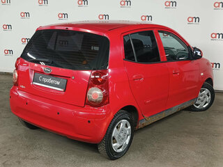 2008 Kia Picanto I Рестайлинг, красный, 389000 рублей, вид 4