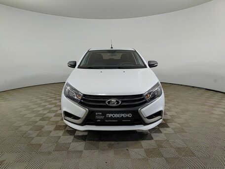 2018 Lada (ВАЗ) Vesta I, белый, 597780 рублей, вид 2