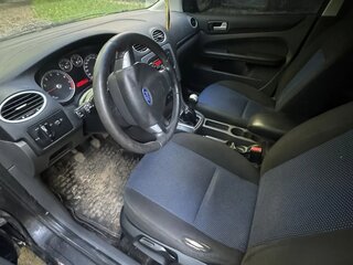 2007 Ford Focus II, чёрный, 335000 рублей, вид 5