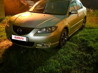 2006 Mazda 3 I (BK) Рестайлинг, бежевый, 330000 рублей, вид 4