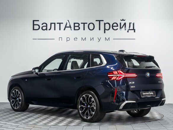 2025 BMW X3 Long 30L xDrive IV (G45/G48), синий, 7100000 рублей - вид 8
