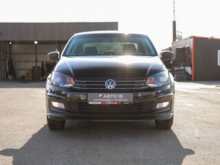 2015 Volkswagen Polo V, чёрный, 859000 рублей, вид 3