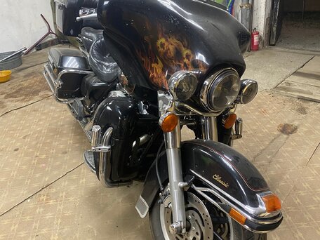 2002 Harley-Davidson Electra Glide, чёрный, 560000 рублей, вид 1