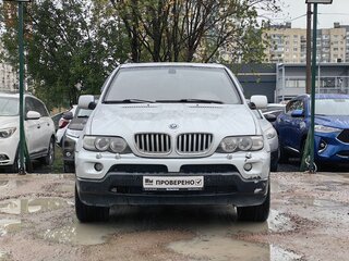 2004 BMW X5 3.0i I (E53) Рестайлинг, серебристый, 699000 рублей, вид 2