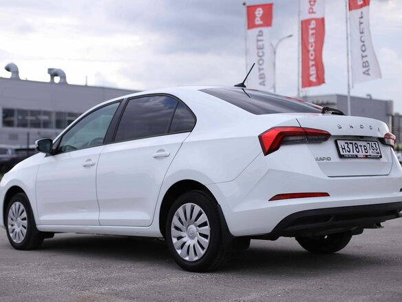 2021 Skoda Rapid II, белый - вид 6