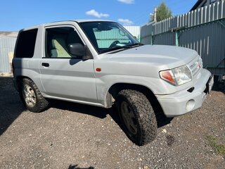 2002 Mitsubishi Pajero Pinin, серый, 600000 рублей, вид 3