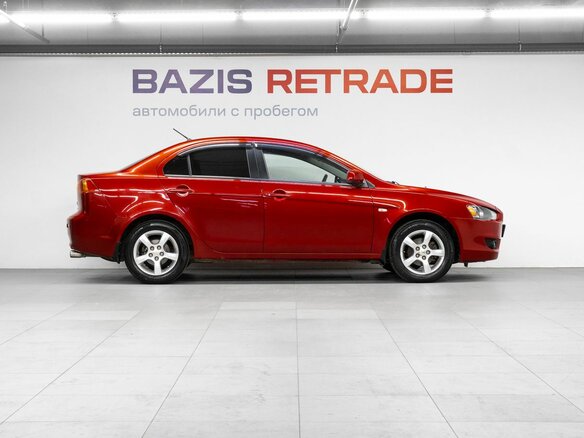 2008 Mitsubishi Lancer X, красный, 599000 рублей - вид 3