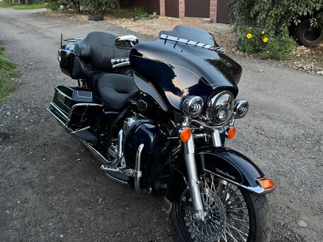2013 Harley-Davidson Electra Glide, чёрный, 1350000 рублей, вид 1