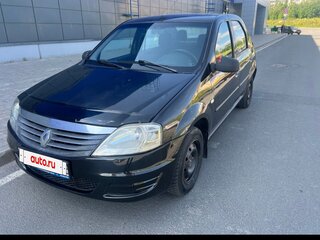 2010 Renault Logan I Рестайлинг, чёрный, 329000 рублей, вид 3