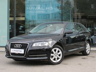 2011 Audi A3 II (8P) Рестайлинг 2, чёрный, 985000 рублей, вид 1