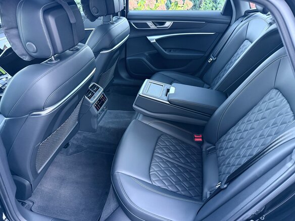 2025 Audi A6 45 TFSI Long V (C8) Рестайлинг, чёрный, 6350000 рублей - вид 30