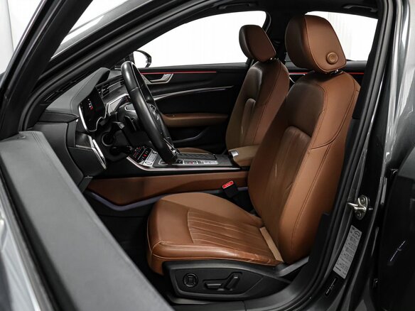 2020 Audi A6 45 TFSI V (C8), серый, 3899000 рублей - вид 9