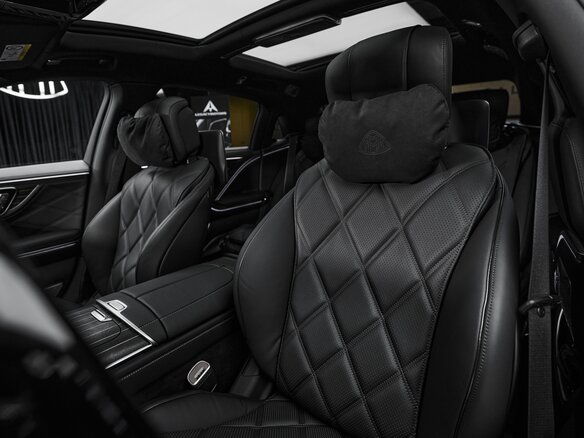 2026 Mercedes-Benz Maybach S-Класс 580 II (Z223) Рестайлинг, чёрный - вид 15