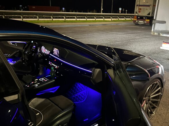 2017 Audi A5 II (F5), синий, 2790000 рублей - вид 12