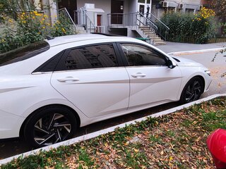 2023 Hyundai Elantra N Line VII (CN7) Рестайлинг, белый, 1750000 рублей, вид 3