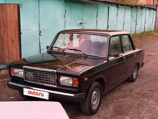 2010 Lada (ВАЗ) 2107, чёрный, 500000 рублей, вид 2