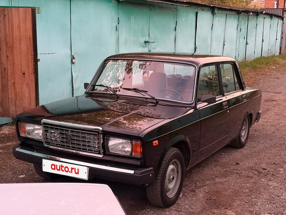 2010 Lada (ВАЗ) 2107, чёрный, 500000 рублей - вид 1