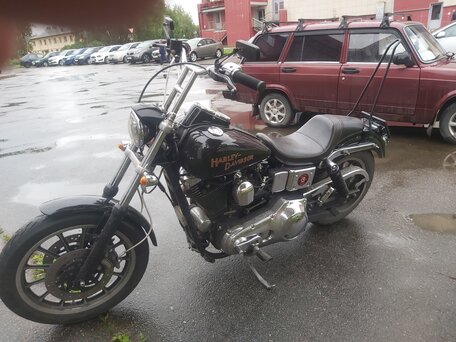1997 Harley-Davidson Dyna Low Rider, чёрный, 720000 рублей, вид 3