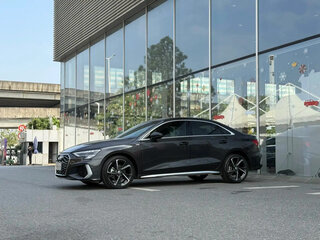 2023 Audi A3 35 TFSI Long IV (8Y), чёрный, 1717009 рублей, вид 4