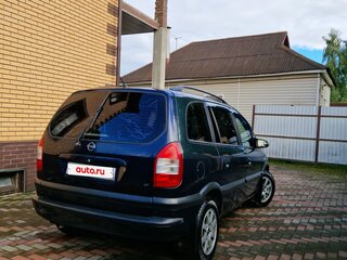 2004 Opel Zafira A Рестайлинг, зелёный, 330000 рублей, вид 5